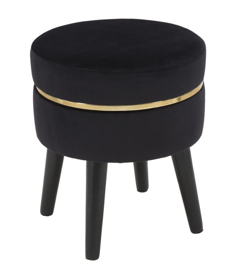 SGABELLO PARIS NERO CM 35X40,5