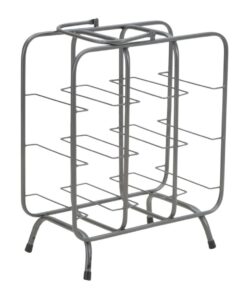 P/BOTTIGLIE RACK QUADRATO (9 POSTI) CM 40X23X47,5