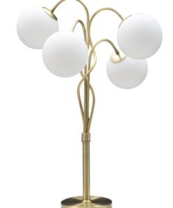 LAMPADA DA TAVOLO GLAMY 4 LIGHT CM  53X74