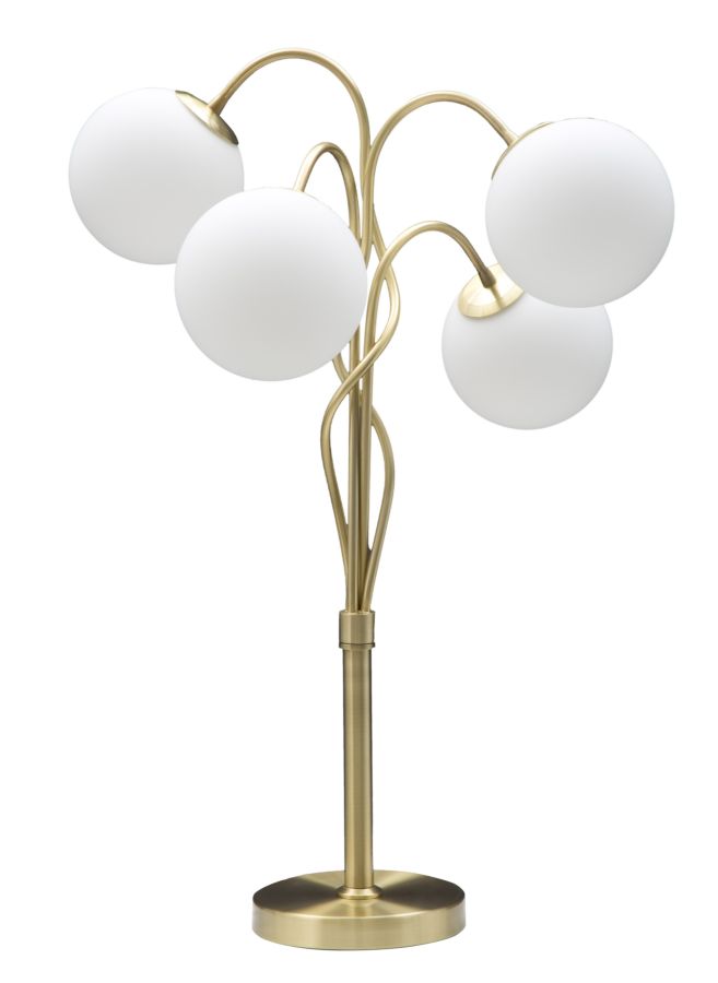 LAMPADA DA TAVOLO GLAMY 4 LIGHT CM 53X74