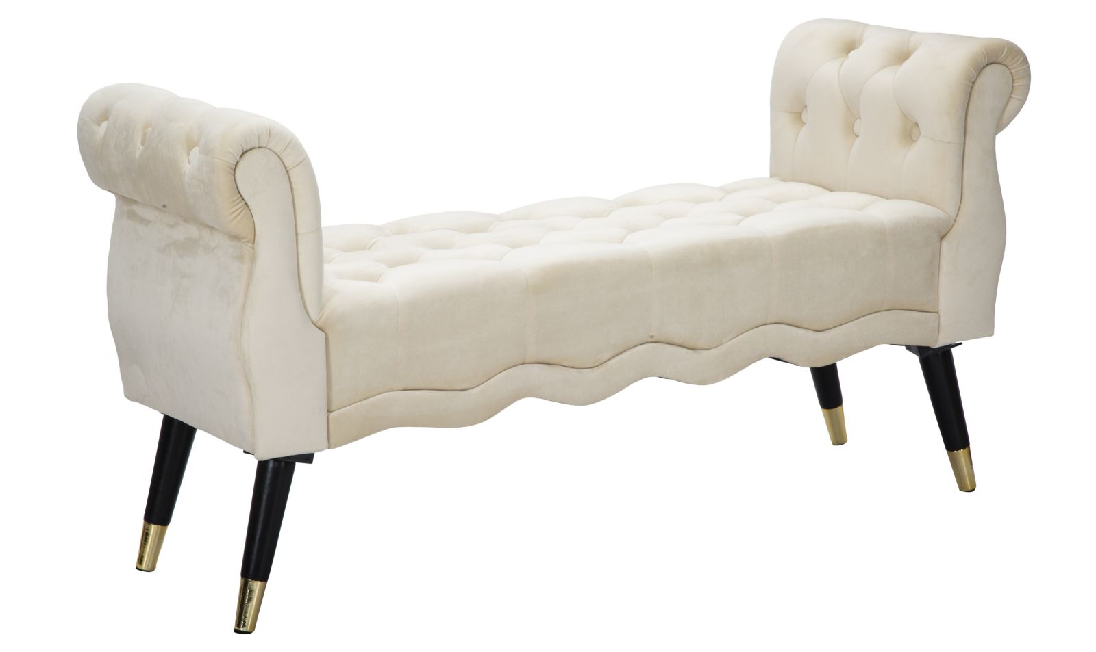 PANCHETTA PARIS CREMA/GOLD CM 120X40X60
