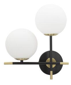 LAMPADA DA MURO DARKY DOUBLE CM 30x17x35