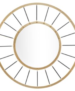 SPECCHIO DA MURO GLAM DARK CM 
 81X6,5 (MISURA SPECCHIO CM  41,5)