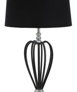 LAMPADA DA TAVOLO DARKY SILVER CM  28X56
