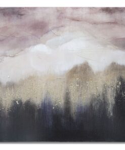 DIPINTO SU TELA PINK MOUNTAIN CM 80X2,7X60