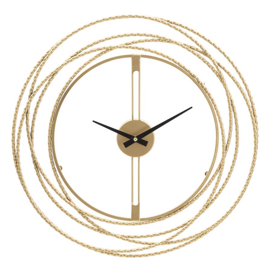 OROLOGIO DA MURO GOLD STRIPS CM 50X4