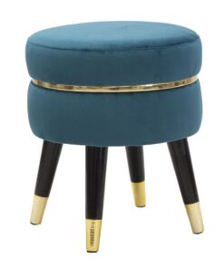 SGABELLO PARIS OTTANIO/GOLD CM  35X40,5