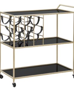 CARRELLO BLACK STRING CM 79X39,5X82