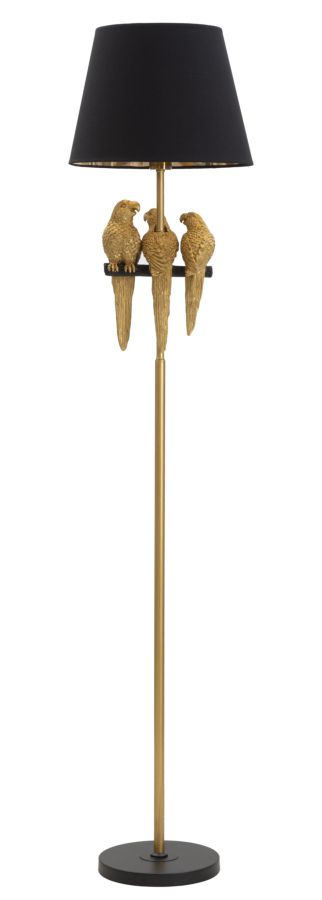 LAMPADA DA TERRA PAPPAGALLO CM 37X164,5