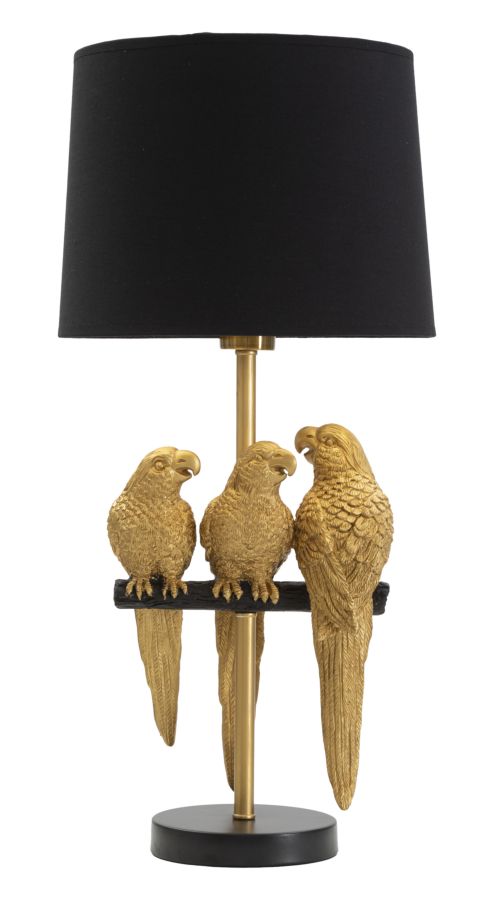 LAMPADA DA TAVOLO PAPPAGALLI CM 30X62,5