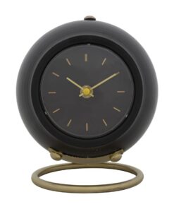 OROLOGIO DA TAVOLO BALL NERO CM 16X13X19