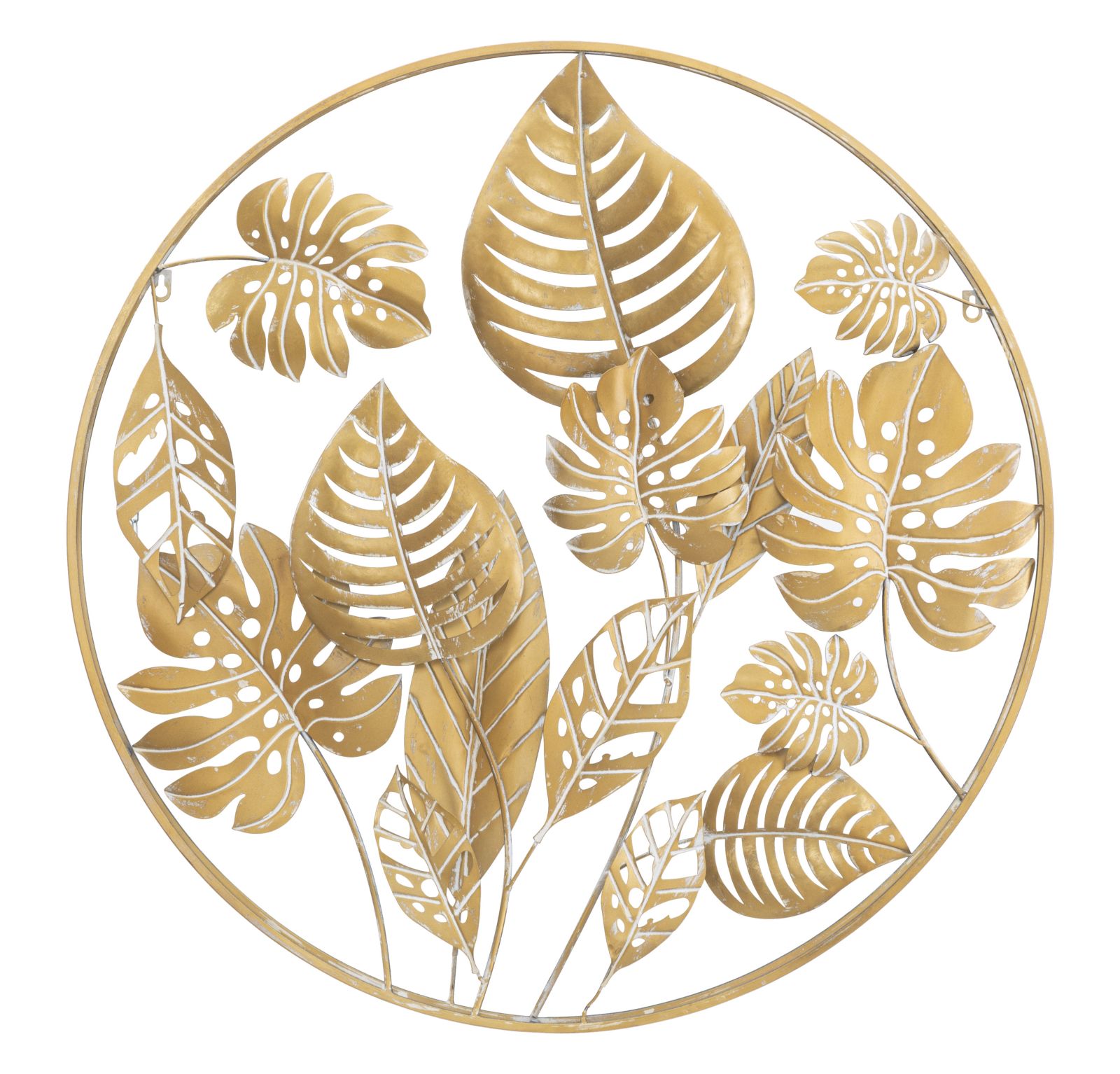 PANNELLO IN FERRO JUNGLE ROUND CM 80X6.5