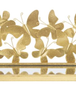 COMODINO MENSOLA BUTTERFLIES COPPIA CM 43X19,2X16,5