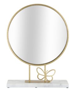 SPECCHIO DA APPOGGIO BUTTERFLY CM 30X9X39,5
