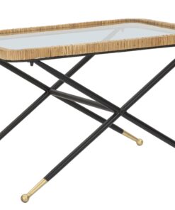 TAVOLO DA CAFFE' SAINT BARTH RETT. CM 70X50X45