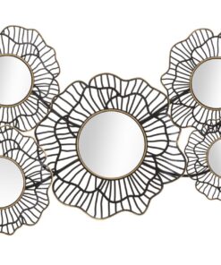 PANNELLO IN FERRO OSAKA C/SPECCHI CM 121x5x56