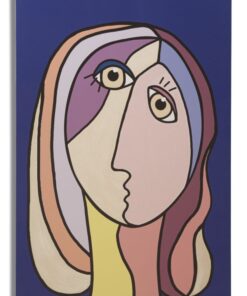 SPAMPA DIPINTA DOUBLE FACES LARGE -B- CM 80X3X120