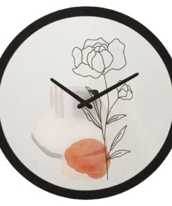 OROLOGIO DA MURO FLOWER -A- CM  40X3,5