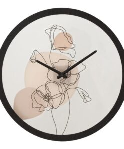 OROLOGIO DA MURO FLOWER -B- CM  40X3,5