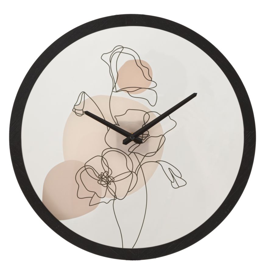 OROLOGIO DA MURO FLOWER -B- CM 40X3,5