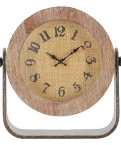 OROLOGIO DA TAVOLO ROUND CM 23,5X7X24