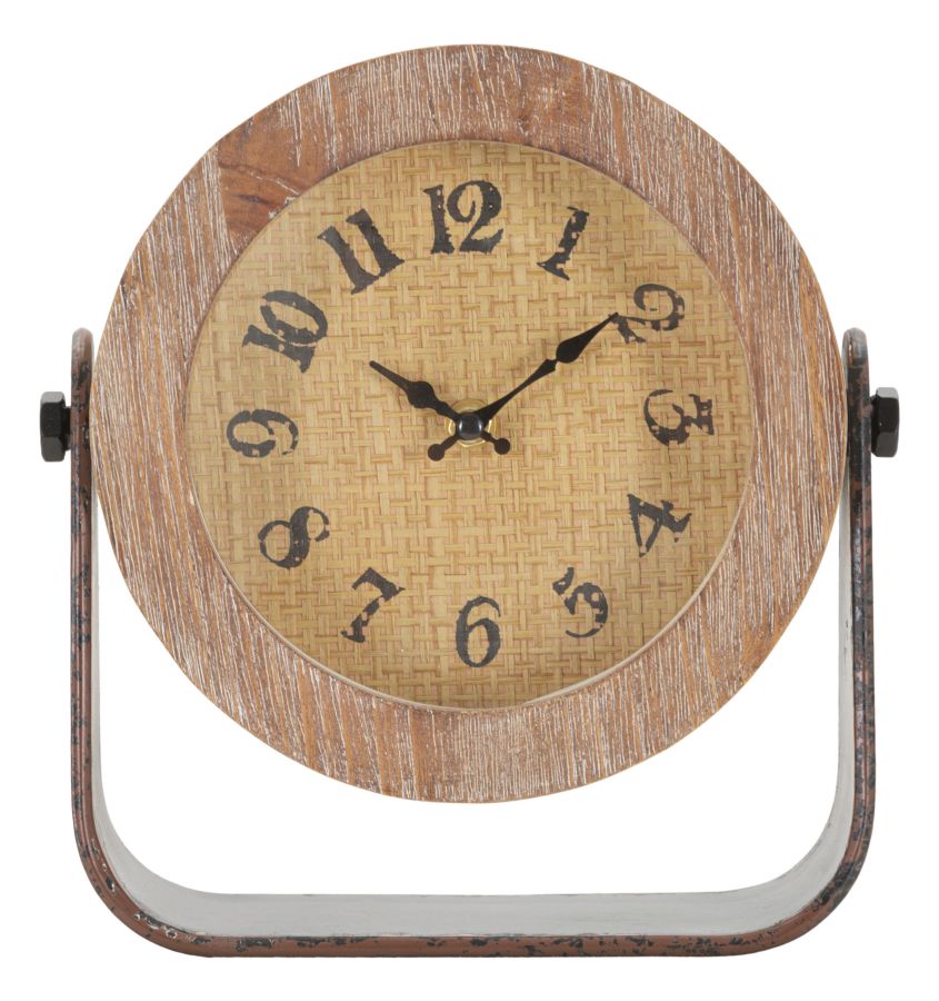OROLOGIO DA TAVOLO ROUND CM 23,5X7X24