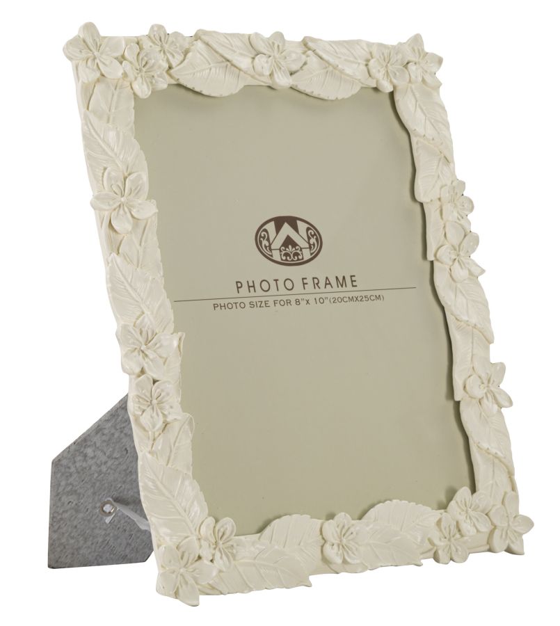 CORNICE LEAF CREAM CM 26X2X30,7 (MISURA INTERNA CM 20X25)