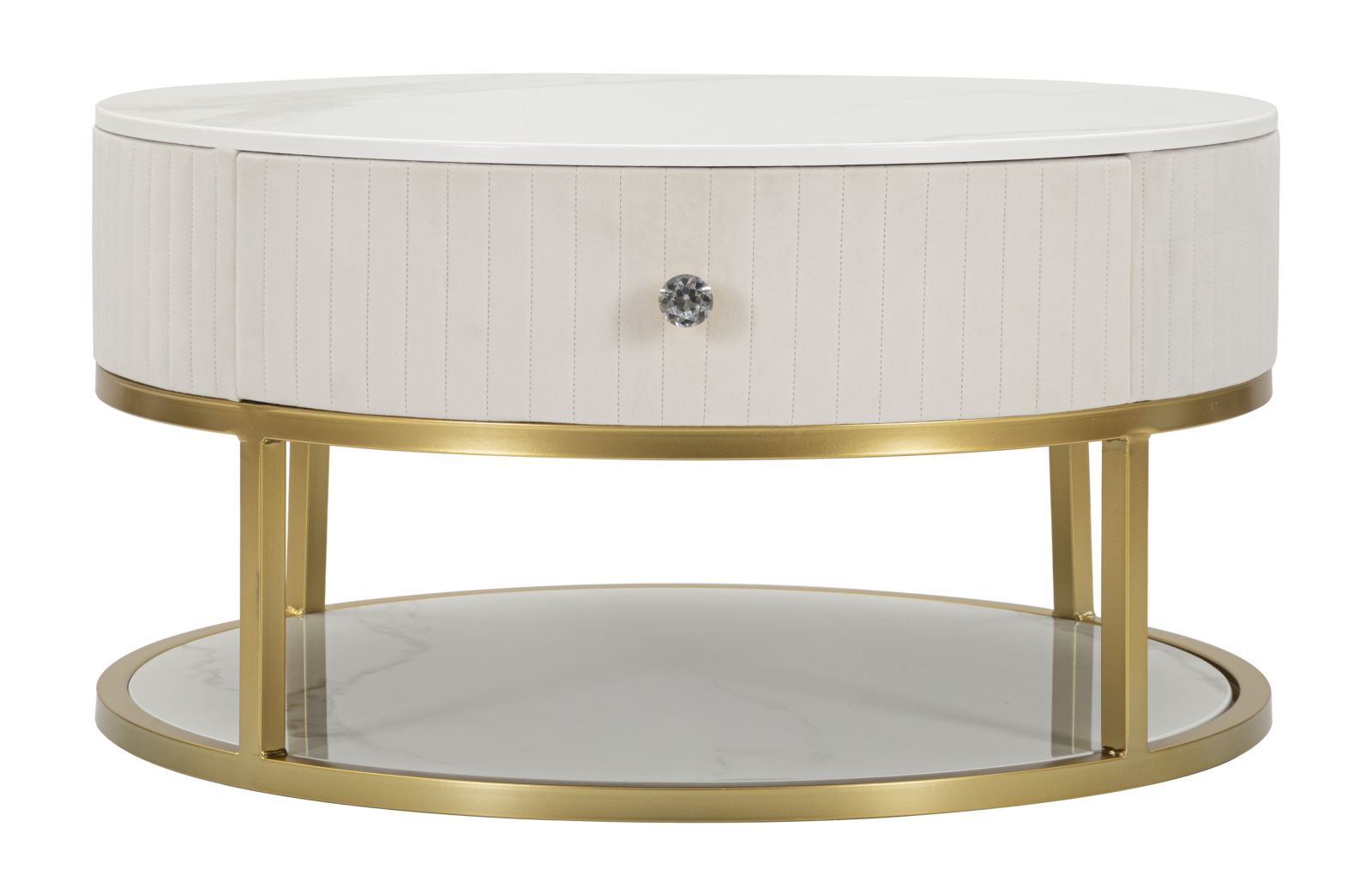 TAVOLO DA CAFFE' MONTPELLIER CREMA CM 75X36