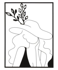 PANNELLO IN FERRO ELEGANT -A- CM 60X1X80