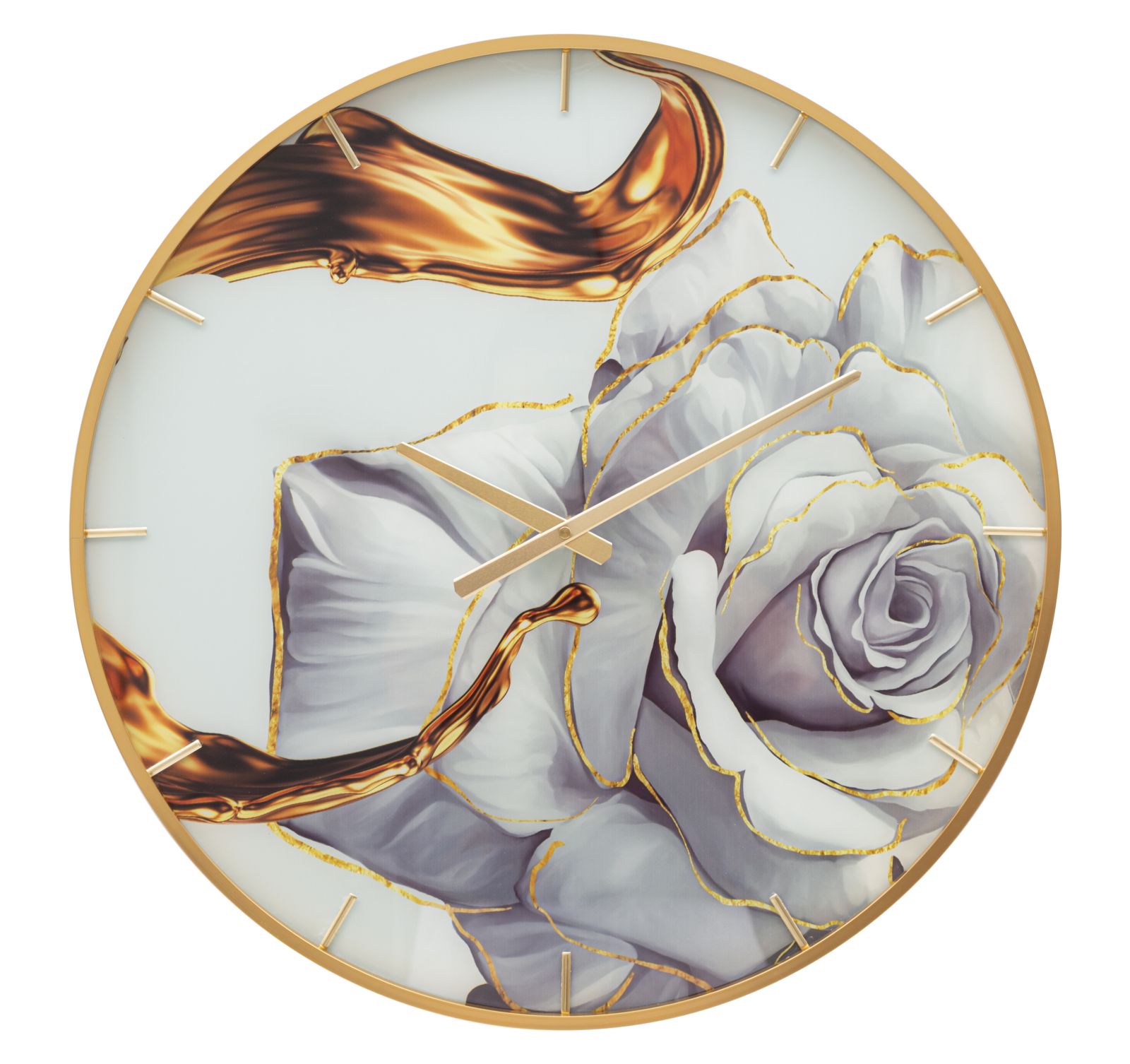 OROLOGIO GLASS ROSE CM 60X5