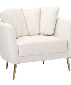 POLTRONA KIEV CREMA CM 88X77X74