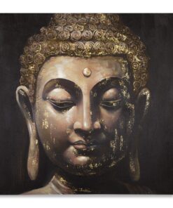 DIPINTO SU TELA BUDDHA -B- CM 100X3X100