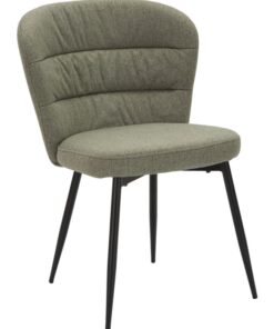 SEDIA LOSANNA VERDE SET 2 PZ CM 58X60,5X85