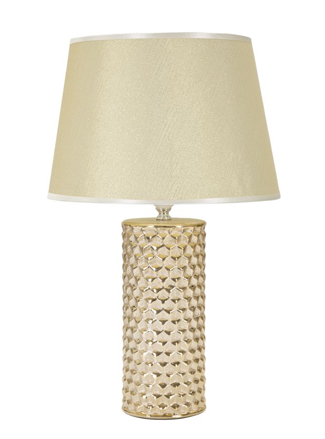 LAMPADA DA TAVOLO GLAM GOLD CM 30X47,5