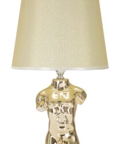 LAMPADA DA COMODINO GLAM MAN CM 25X42,5