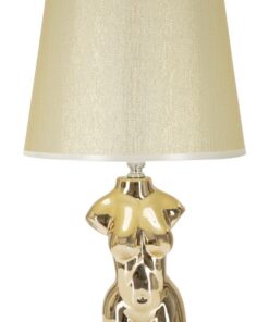 LAMPADA DA COMODINO GLAM WOMAN CM  25X39,5