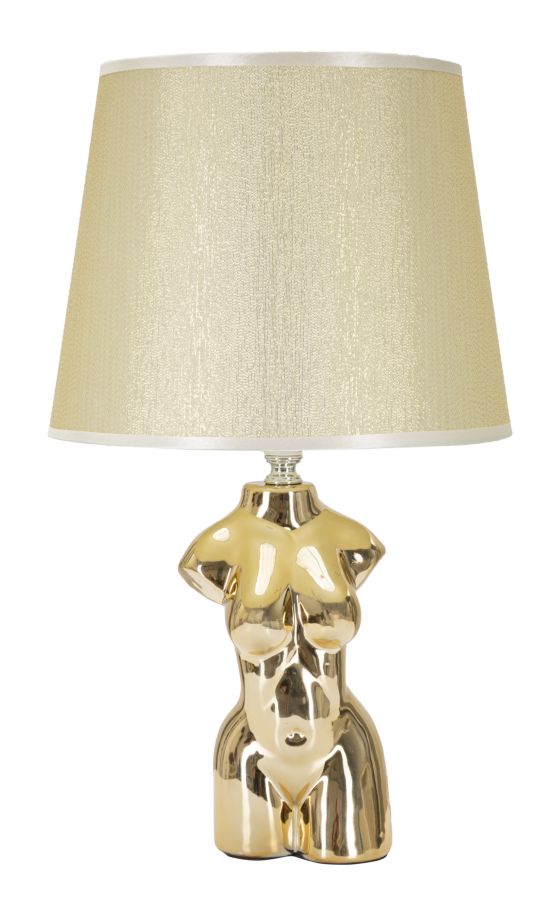 LAMPADA DA COMODINO GLAM WOMAN CM 25X39,5