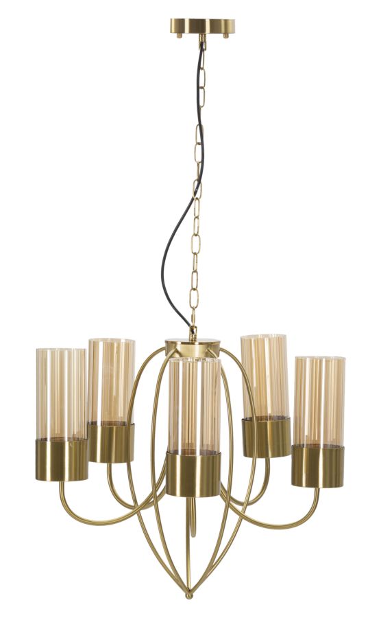 LAMPADARIO VERSAILLES 5 LUCI CM 80X103
