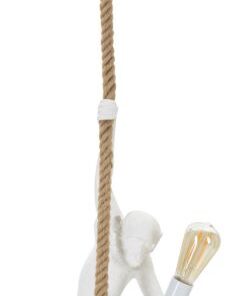 LAMPADARIO MONKEY BIANCO CM  27X32X60