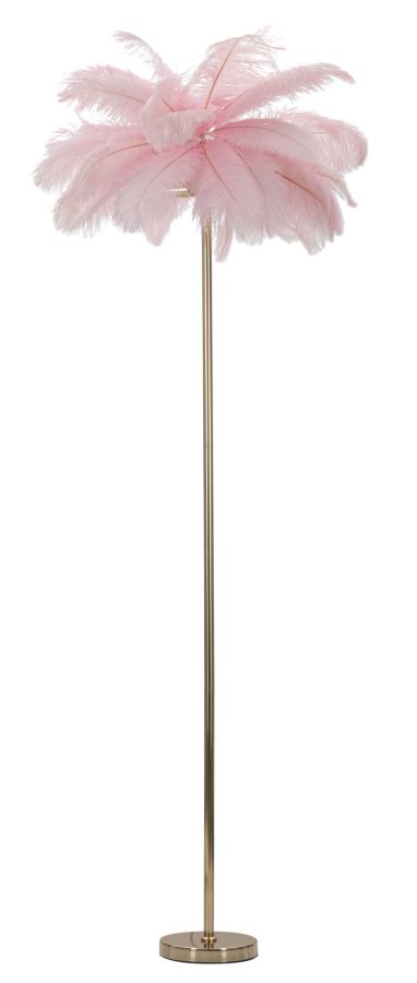 LAMPADA DA TERRA PALM ROSA CM 55X160
