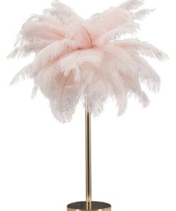 LAMPADA DA TAVOLO PALM ROSA CM  40X55
