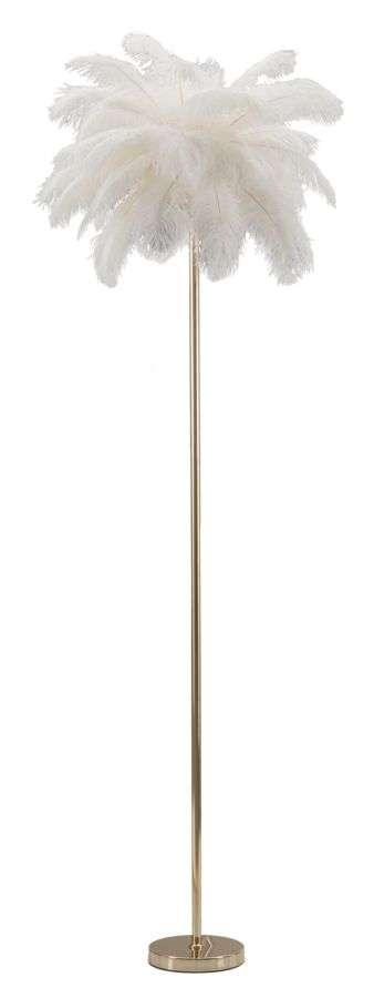LAMPADA DA TERRA PALM BIANCA CM 55X160