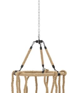 LAMPADARIO ROPE CIRCLE CM  64x90