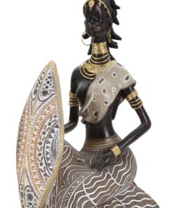 MASAI TRIBAL C/SCUDO CM 13,5X9X24,5