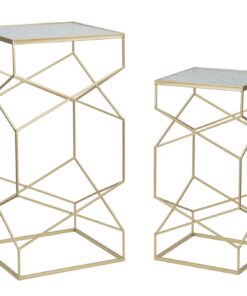 P/TELEFONO GLASSY COPPIA CM 50X50X100-40X40X80