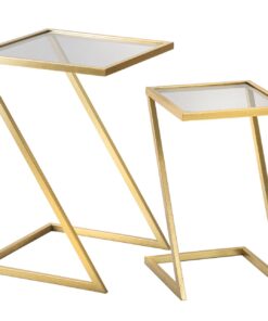 TAVOLINETTI Z COPPIA CM 40X40X60-30X30X50