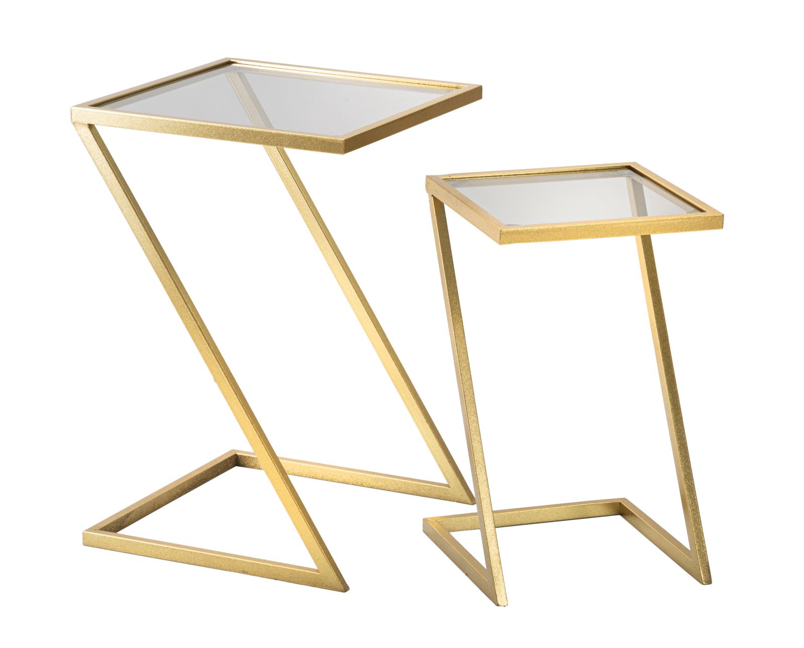 TAVOLINETTI Z COPPIA CM 40X40X60-30X30X50