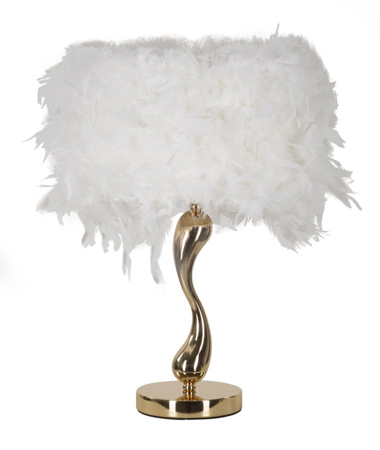 LAMPADA DA TAVOLO CART BIANCA CM 25X47