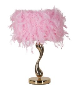 LAMPADA DA TAVOLO CART ROSA CM  25X47