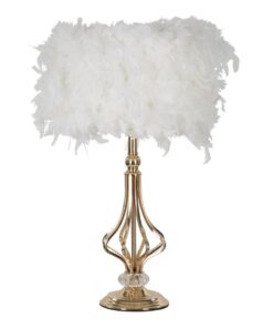 LAMPADA DA TAVOLO TARTY BIANCA CM  25X54